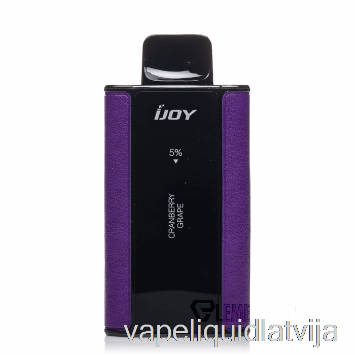 Ijoy Captain 10000 Vienreizējās Lietošanas Dzērveņu Vīnogu Vape šķidrums